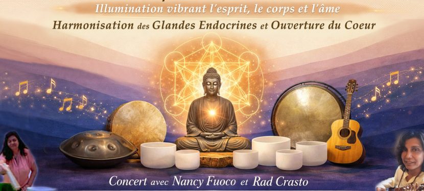Concert Illumination sonore avec mantras de lumière – avec Rad&nbsp;Crasto